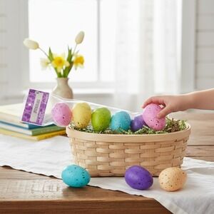 Festive Voice Speckled Easter Eggs 18 Count Multicolor New 3 Packs